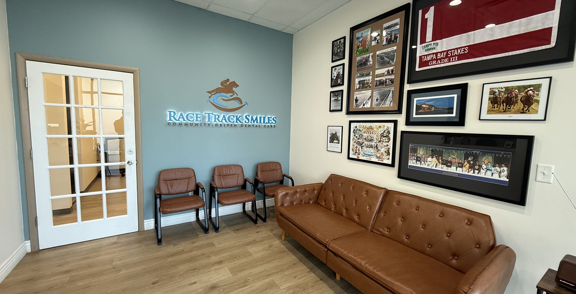 Race Track Smiles dental office in Tampa, FL